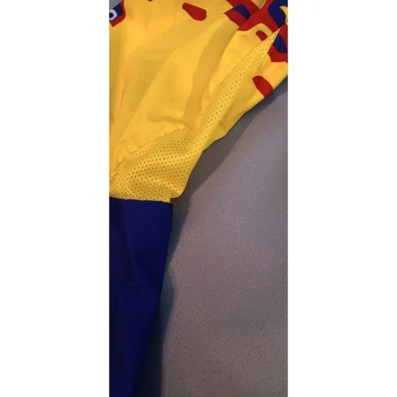 VOLER Cycling Jacket Windbreaker Full Zip Large unisex activewear layer colorful - Picture 8 of 9